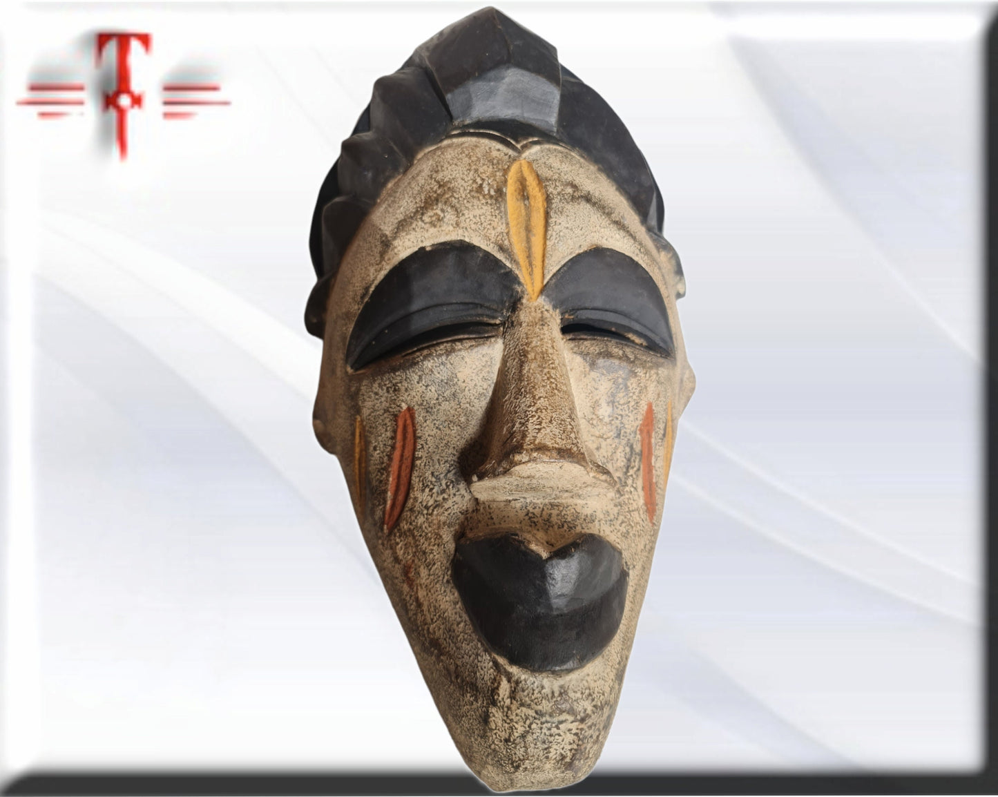 Máscara Igbo ( Nigeria arte africano) Igbo mask (Nigerian African art)