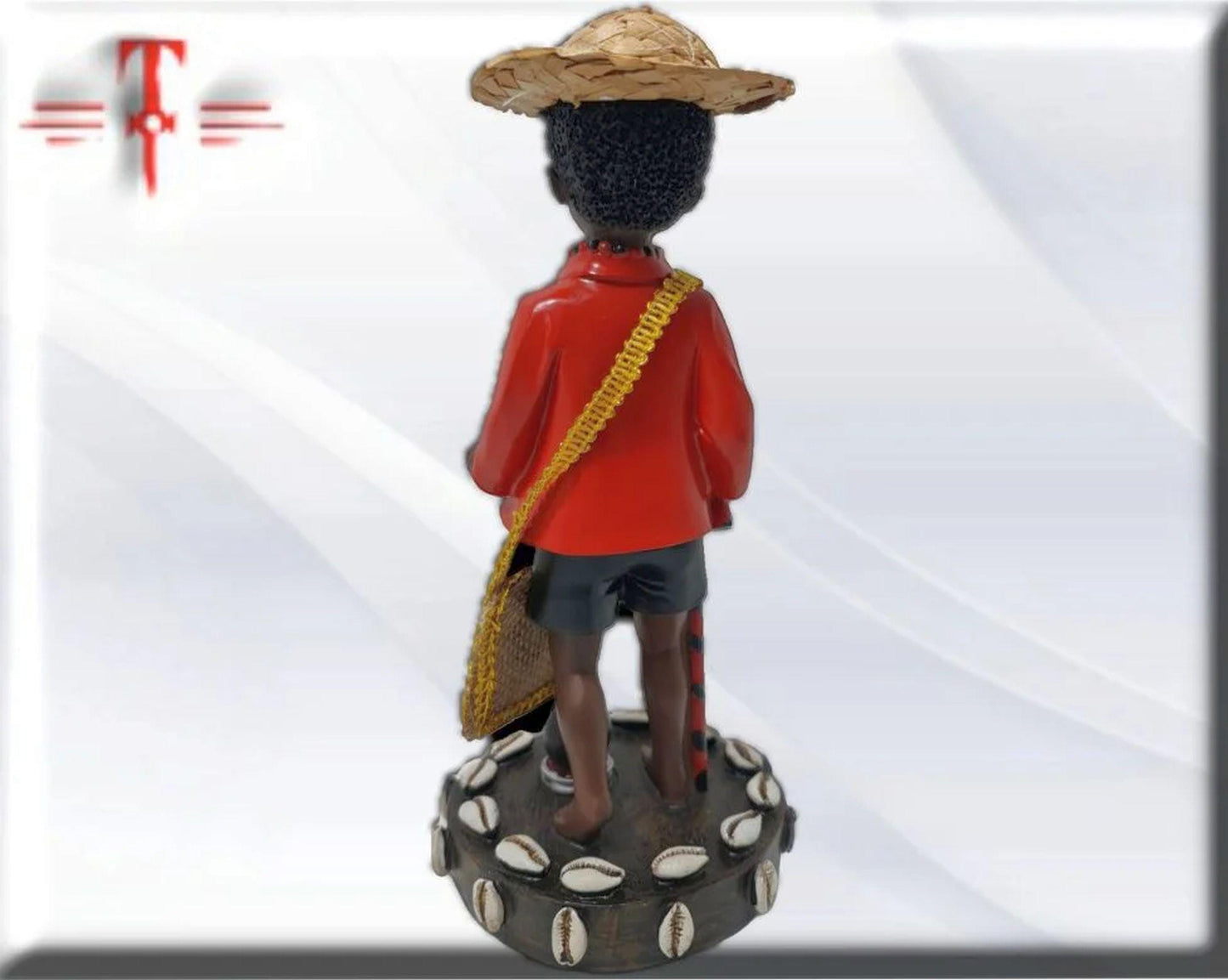 Estatua Niño Elegguá , santeria orisha yoruba , religion