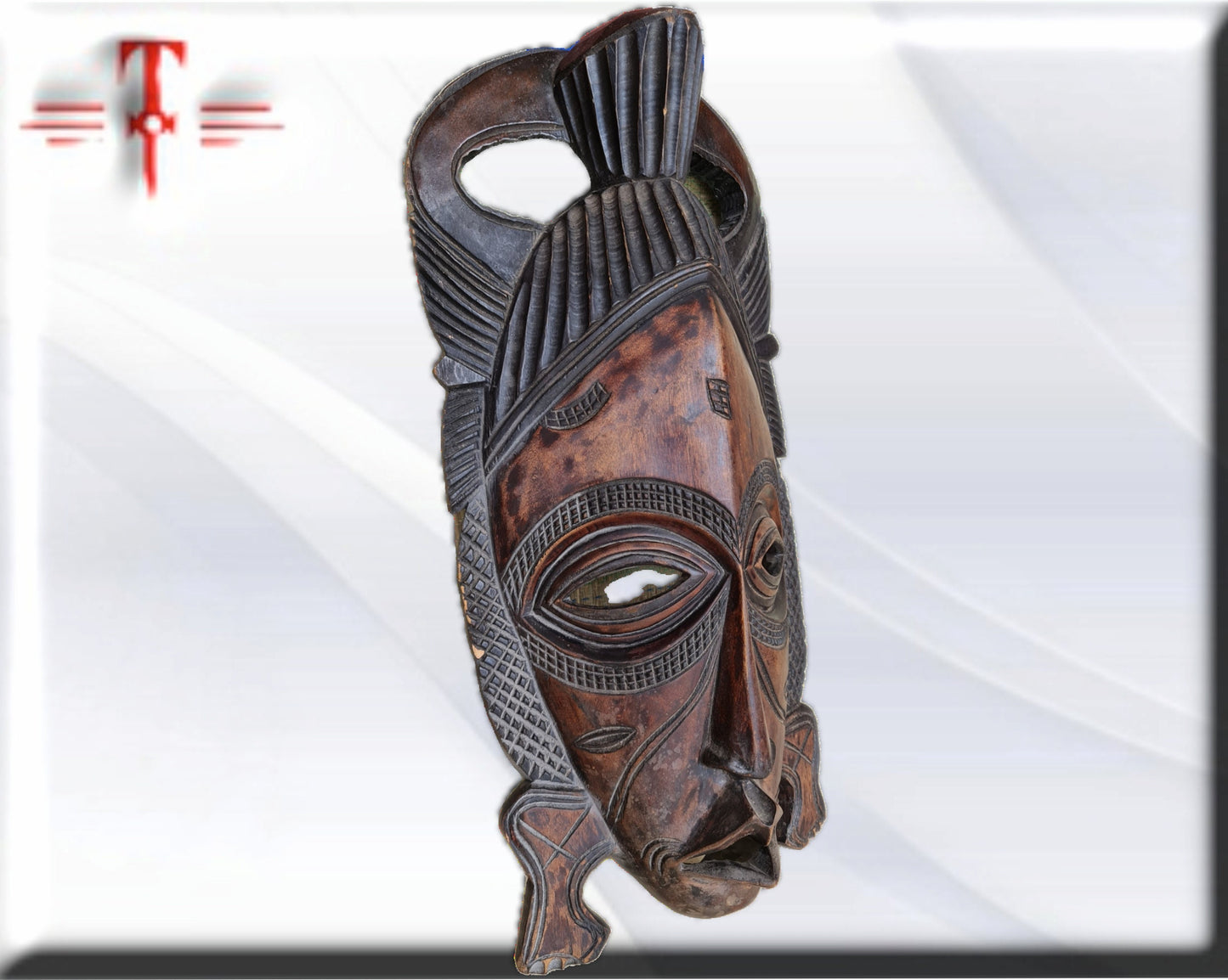 Máscara Yahure Costa de Marfil , arte Africano , galería de arte , antiguo