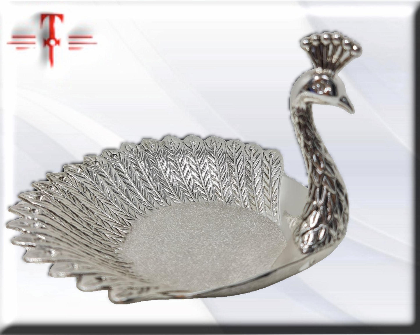 Bandeja de pavo real, atributo de la oricha Oshún , santería yoruba lucumí