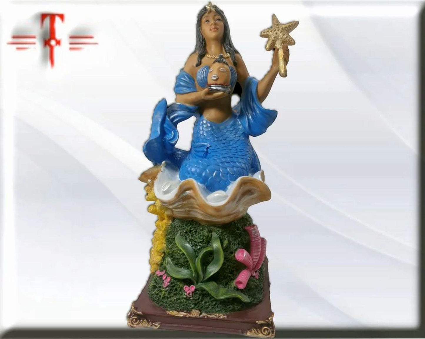 Orisha Yemaya en concha , Diosa del Mar , Santería