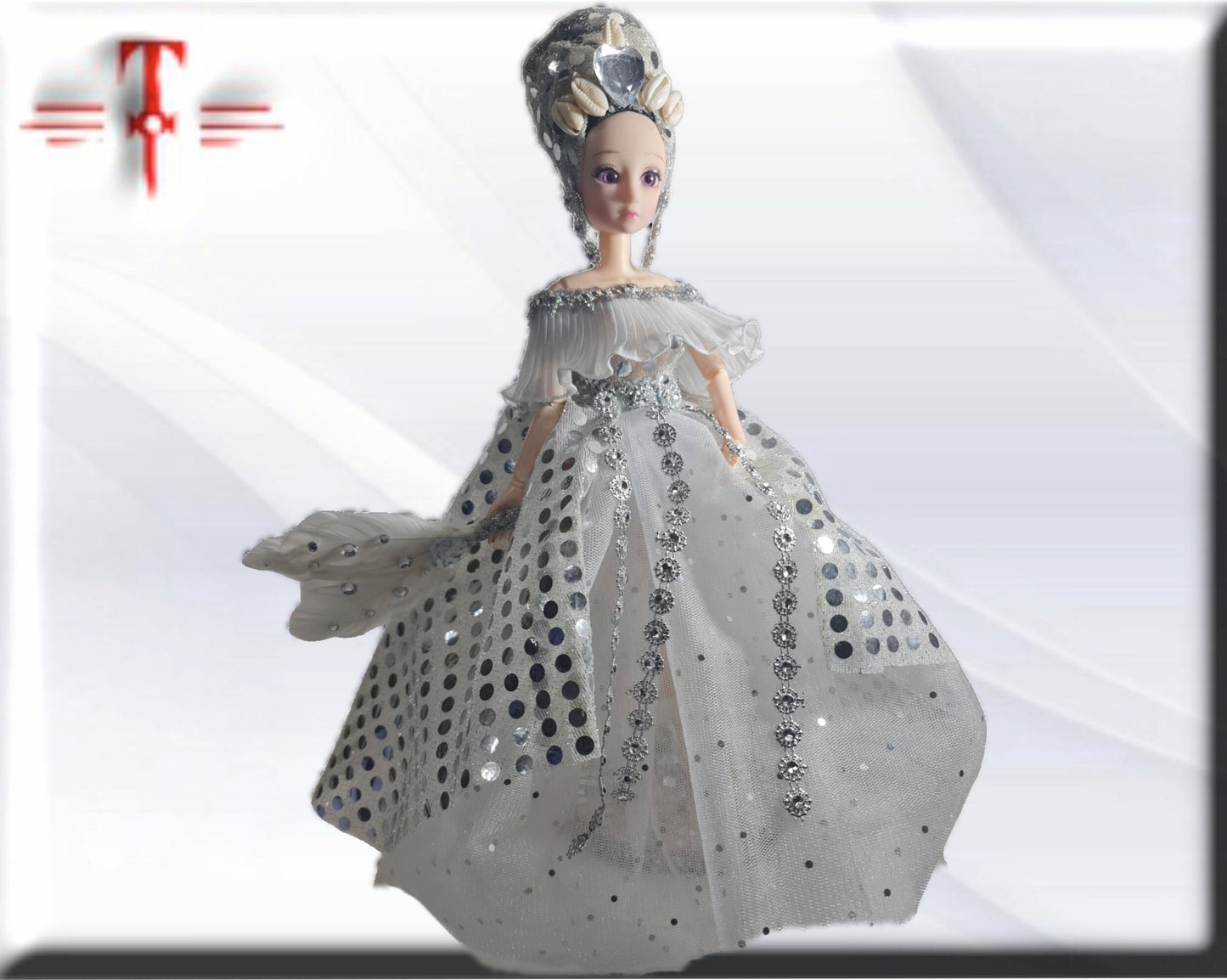 Muñeca Orisha Obatala Oxala , santería yoruba lucumí
