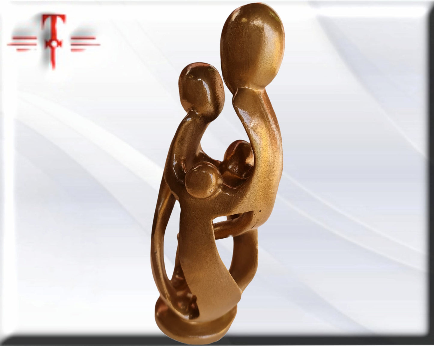 Figura africana Arte moderno contemporáneo representativa de la familia , arte Africano , Galería de arte , hecho a mano