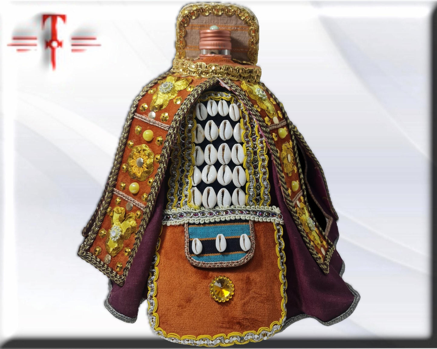 Egungun Magic Bottle, Protection, clairvoyance, Secret and Power of African Voodoo