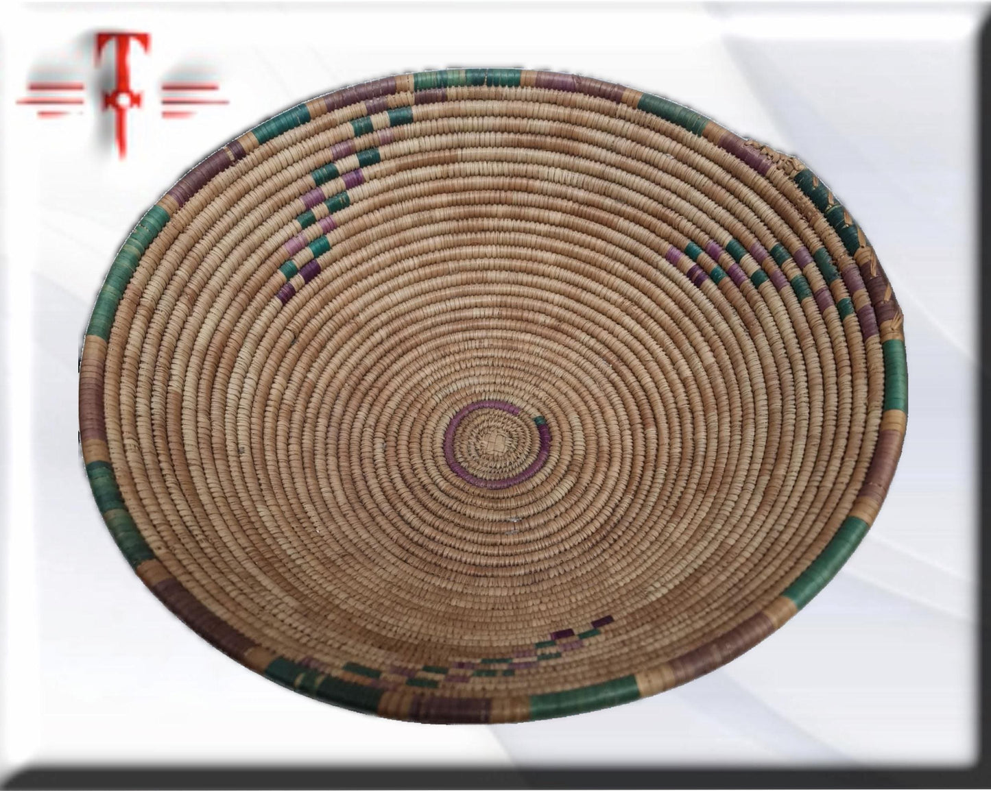 Cestas de mimbre artesanal , arte Africano , hecho a mano