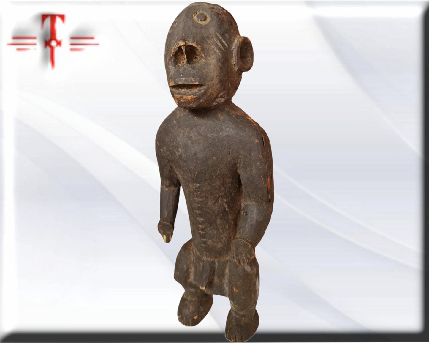 Fetiche Bakongo Congo Ref: 109 Tribal , arte Africano , Galería de arte , hecho a mano