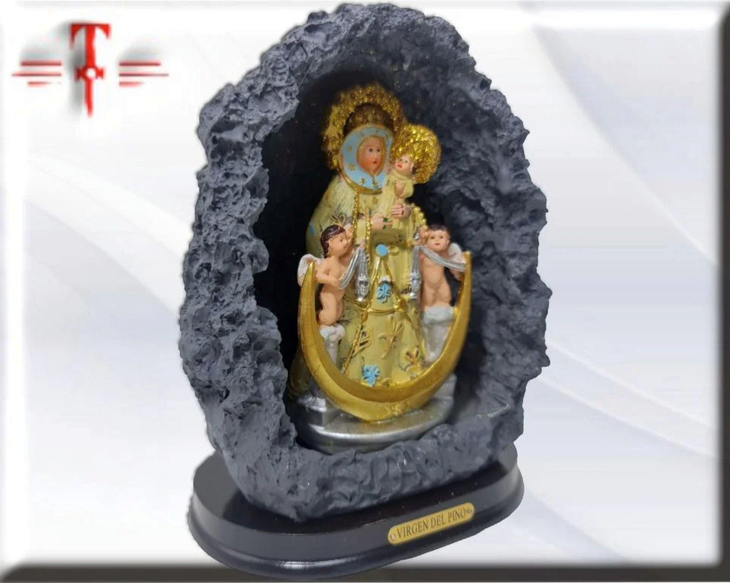 Virgen del Pino en cueva , Santos y Vírgenes católicos , productos Religiosos