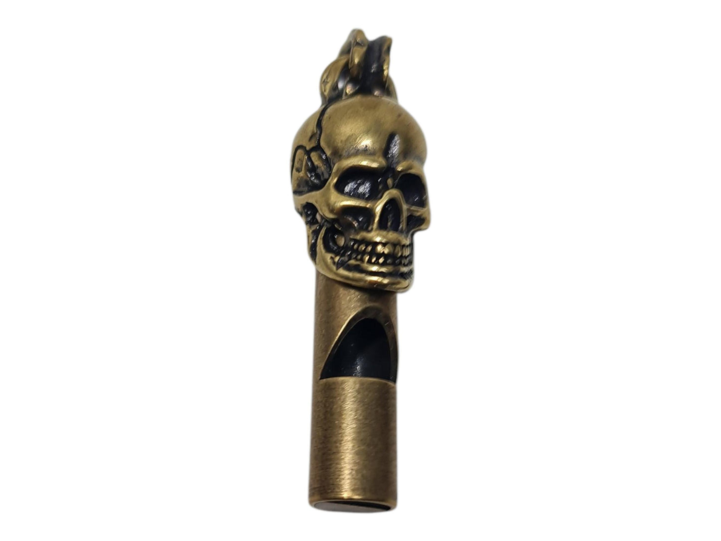 Silbato para invocaciones , bronce , hecho a mano , secretos del vodoun africano