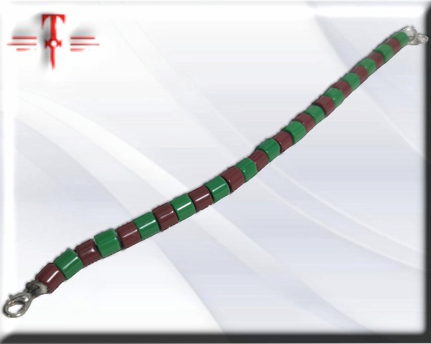 Ildé nigeriano de 6 mm, Ifá ,Babalawo , Yoruba , Nigeria