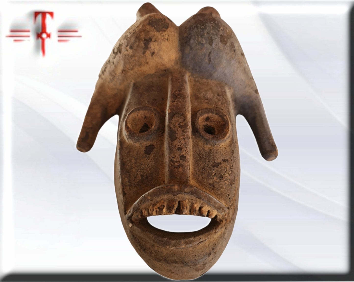 Máscara Yaca Congo . Arte africano , Galería de arte