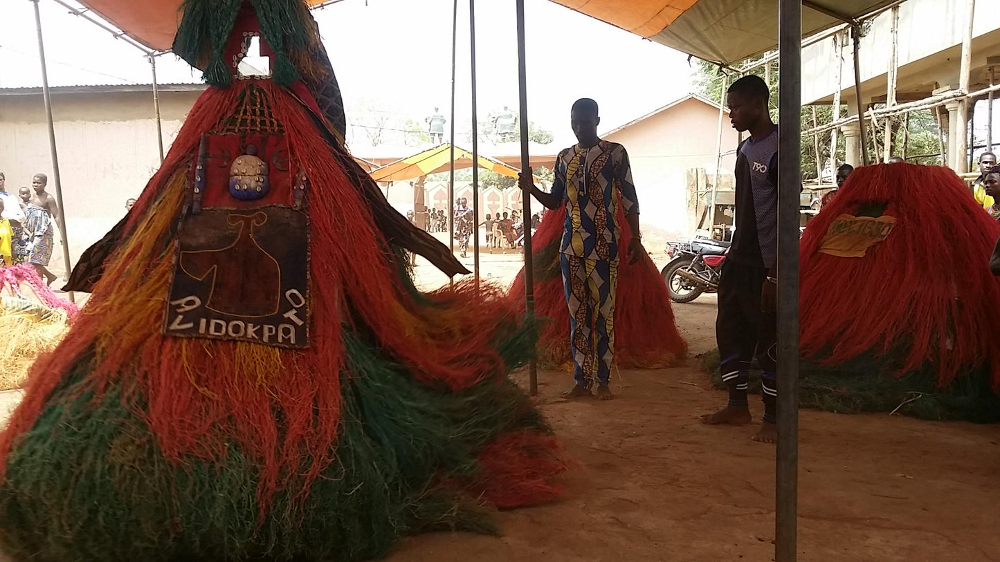Zangbeto Magic Bottle, Protection, Secret and Power of African Voodoo