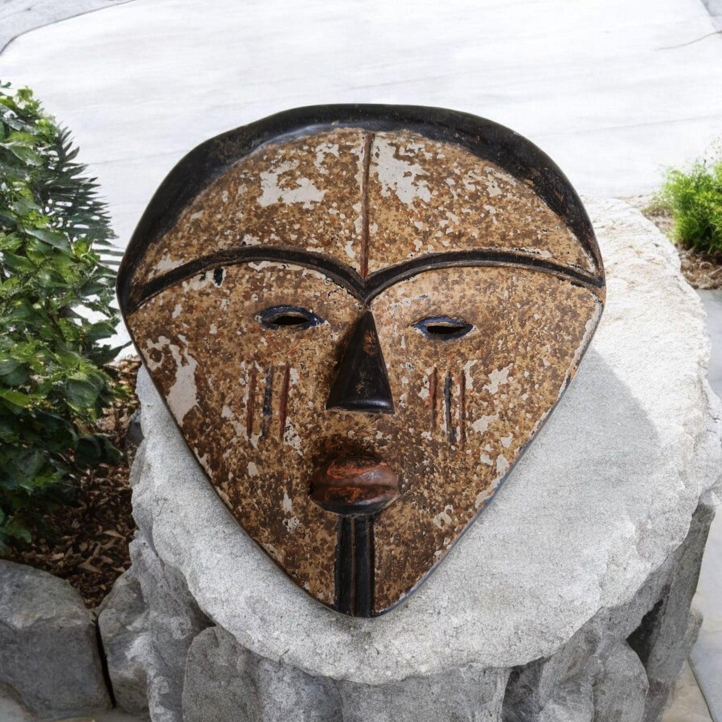 Máscara Dogón Mali , artesanía africana , Galería de arte africano , Antiguedad
