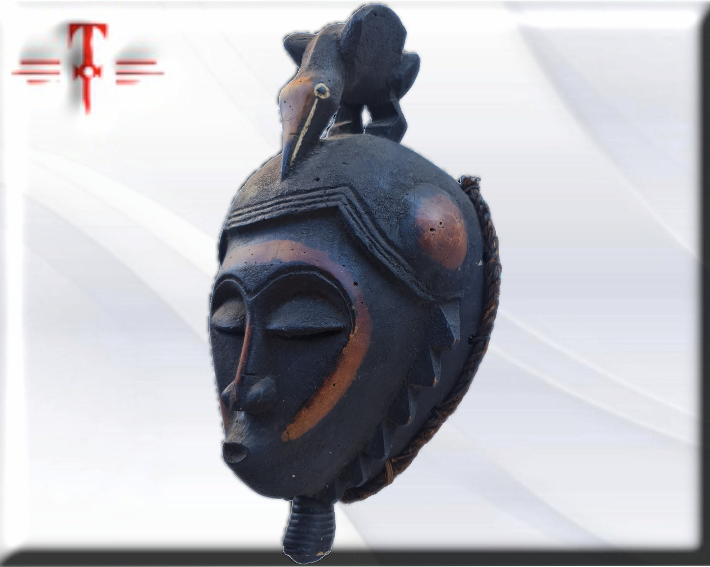 Mascara Baule C.Marfil ( arte africano) Galeria de arte - vodun