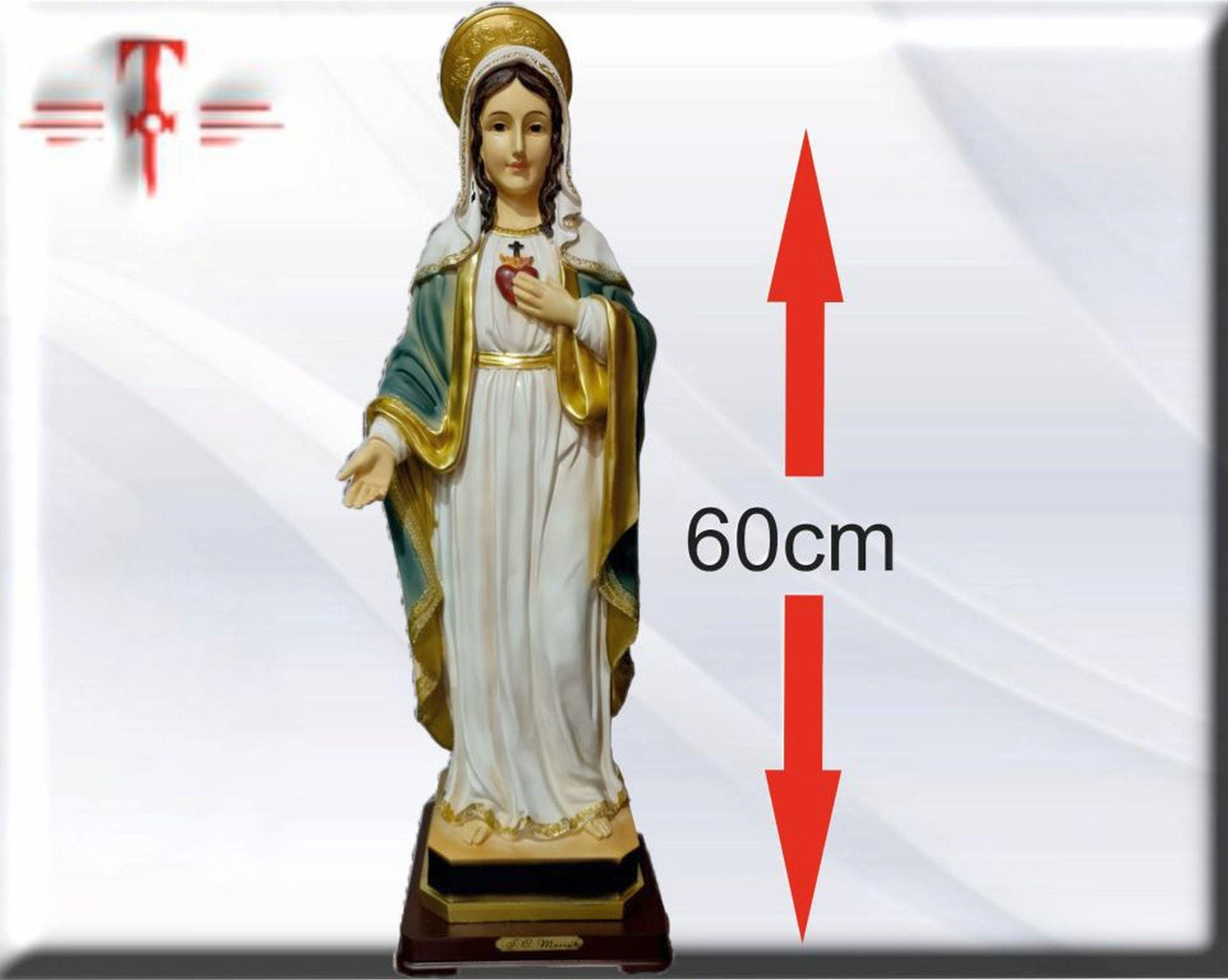 Sagrado corazón de María 60cm , virgenes y santos catolicos