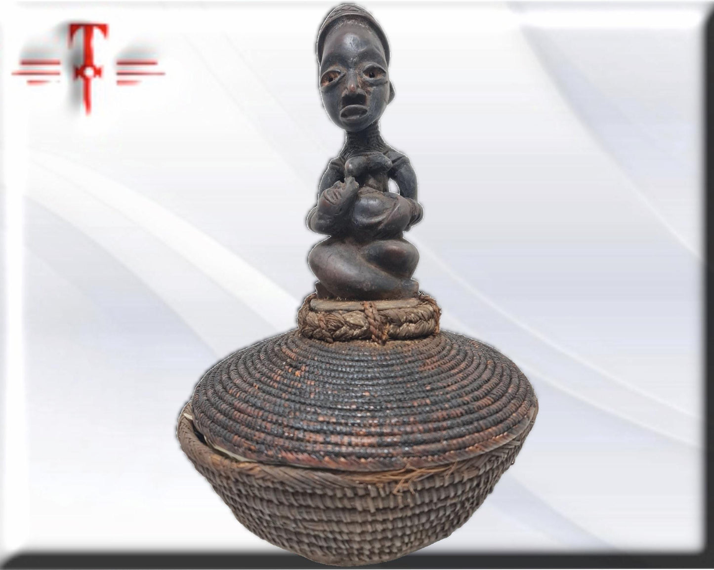 Fetiche Yombe , arte Africano , Galería de arte , hecho a mano