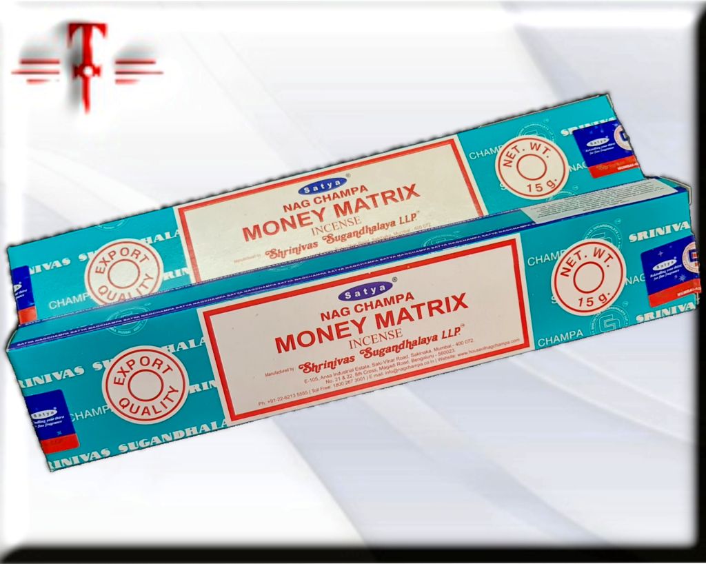 Incienso Nag Champa Money Matrix