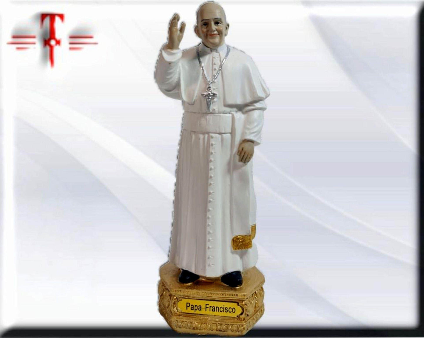 Papa Francisco , virgenes y santos catolicos