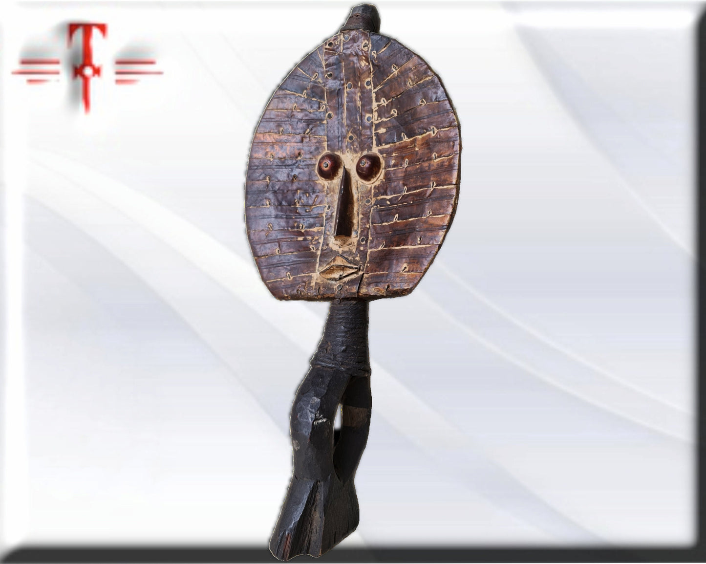 Fetiche Bamún Camerún , arte Africano , Galería de arte , hecho a mano