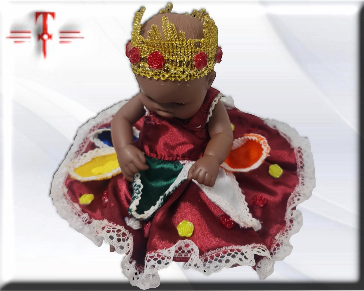 Muñeca Orisha Oyá Santería, Palo Mayombe, Candomble, Kimbisa, Umbanda , Yoruba