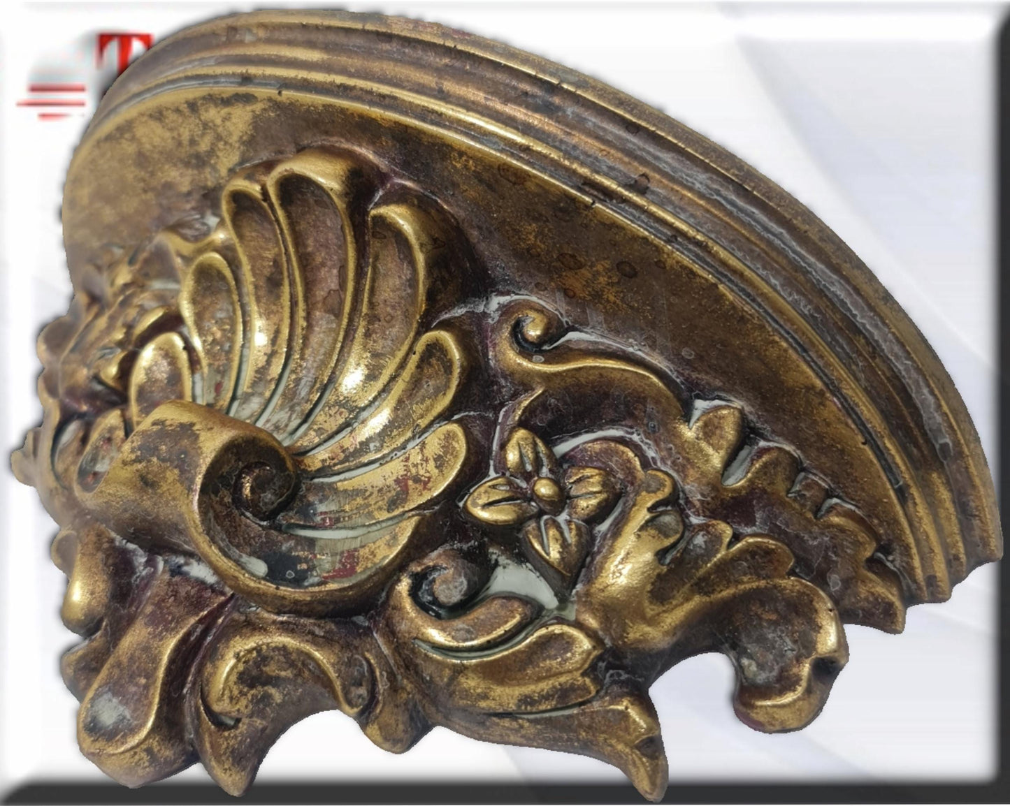 Mensula dorada para santo , Santos y Vírgenes católicos , productos Religiosos