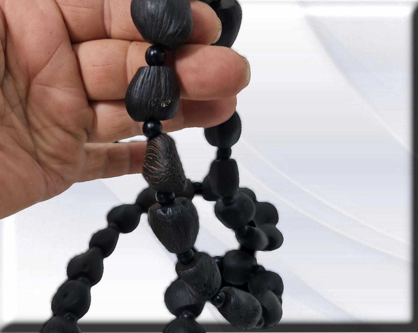 African Ikin Necklace, Protection, Vodun secrets, traditional African art