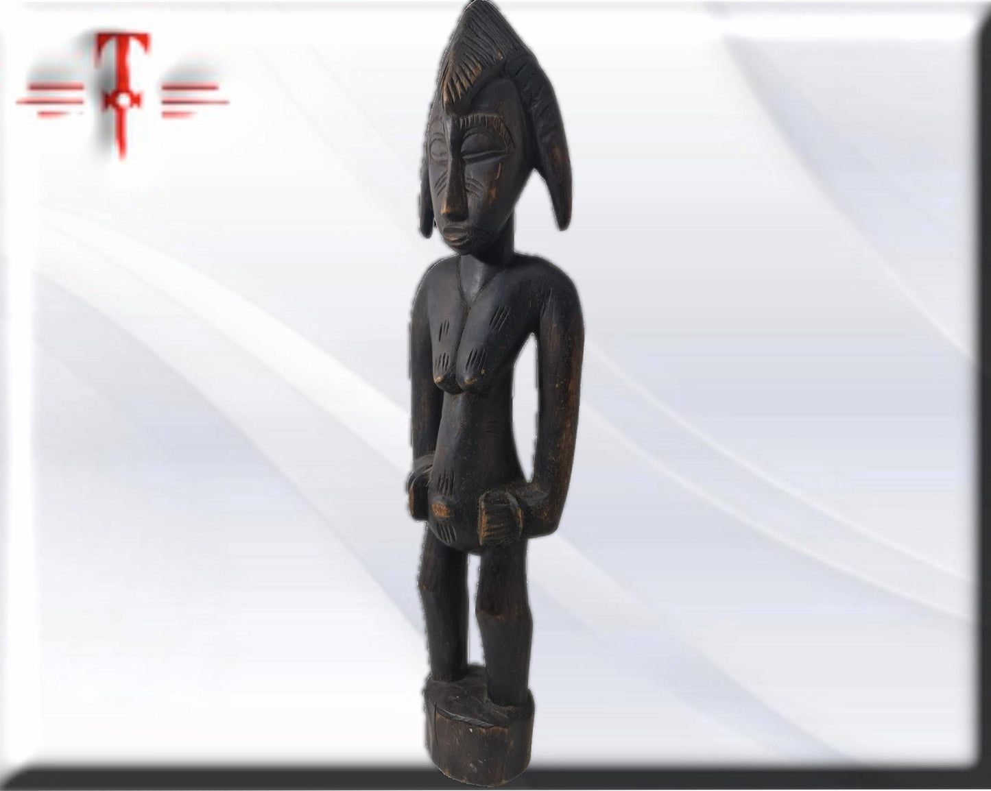 Fetiche Congo Tribal , arte Africano , Galería de arte , hecho a mano