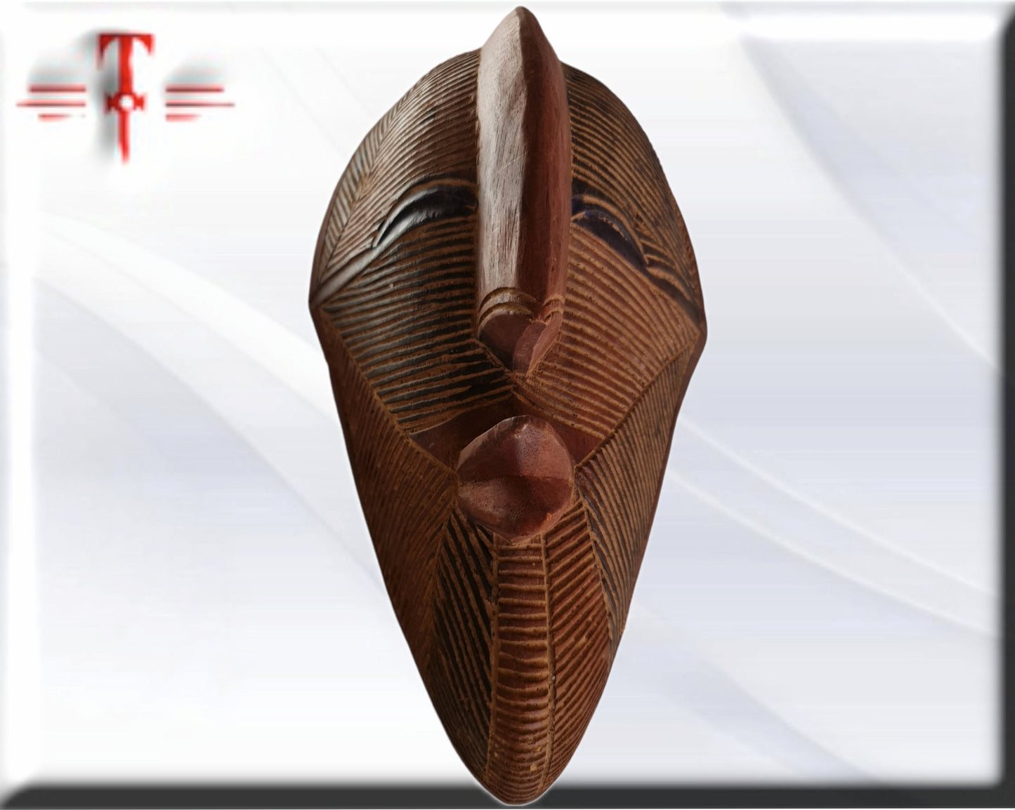 Máscara etnia Songye ( Congo arte africano) Galería arte , antigüedad , artesanías africanas