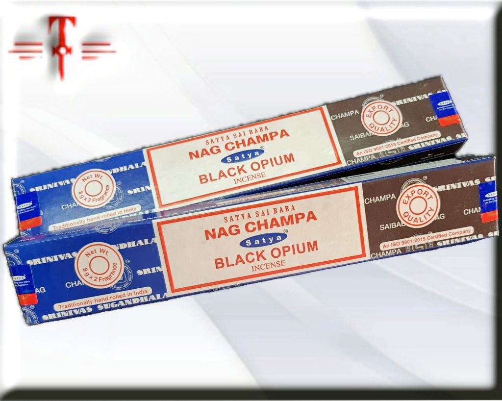 Incienso Nag Champa y Black Opium