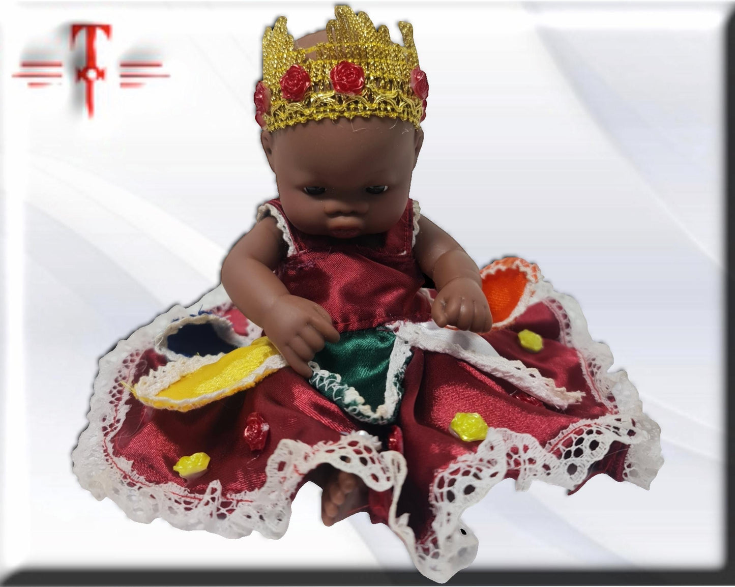 Muñeca Orisha Oyá Santería, Palo Mayombe, Candomble, Kimbisa, Umbanda , Yoruba