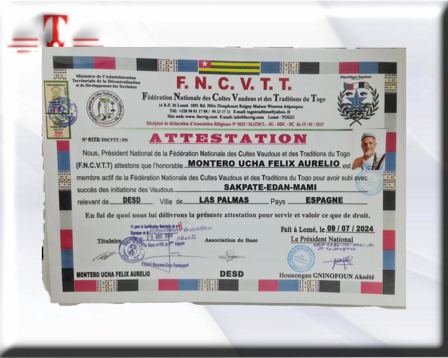 proteccion Magia Negra , producto original de Benin