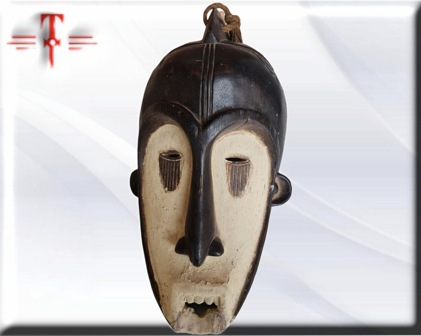 Máscara Igbo Congo Arte africano , galería arte africano , antigüedad