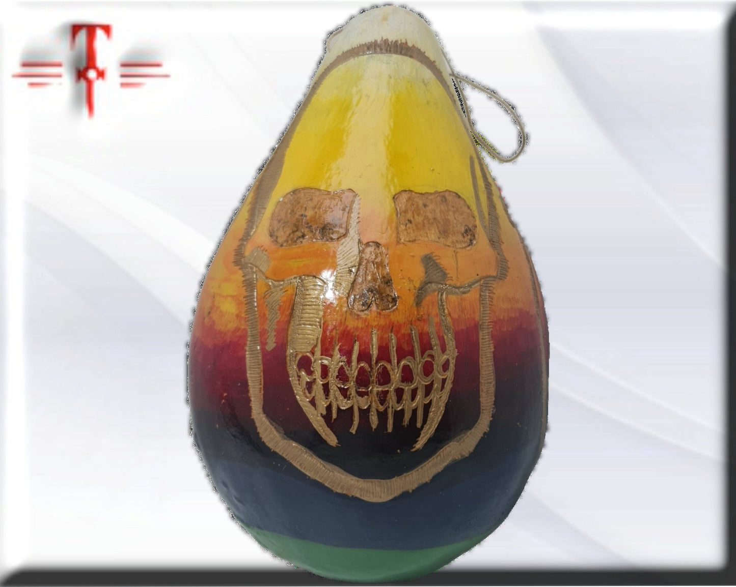 Calabaza hecha a mano , Orisha Oya