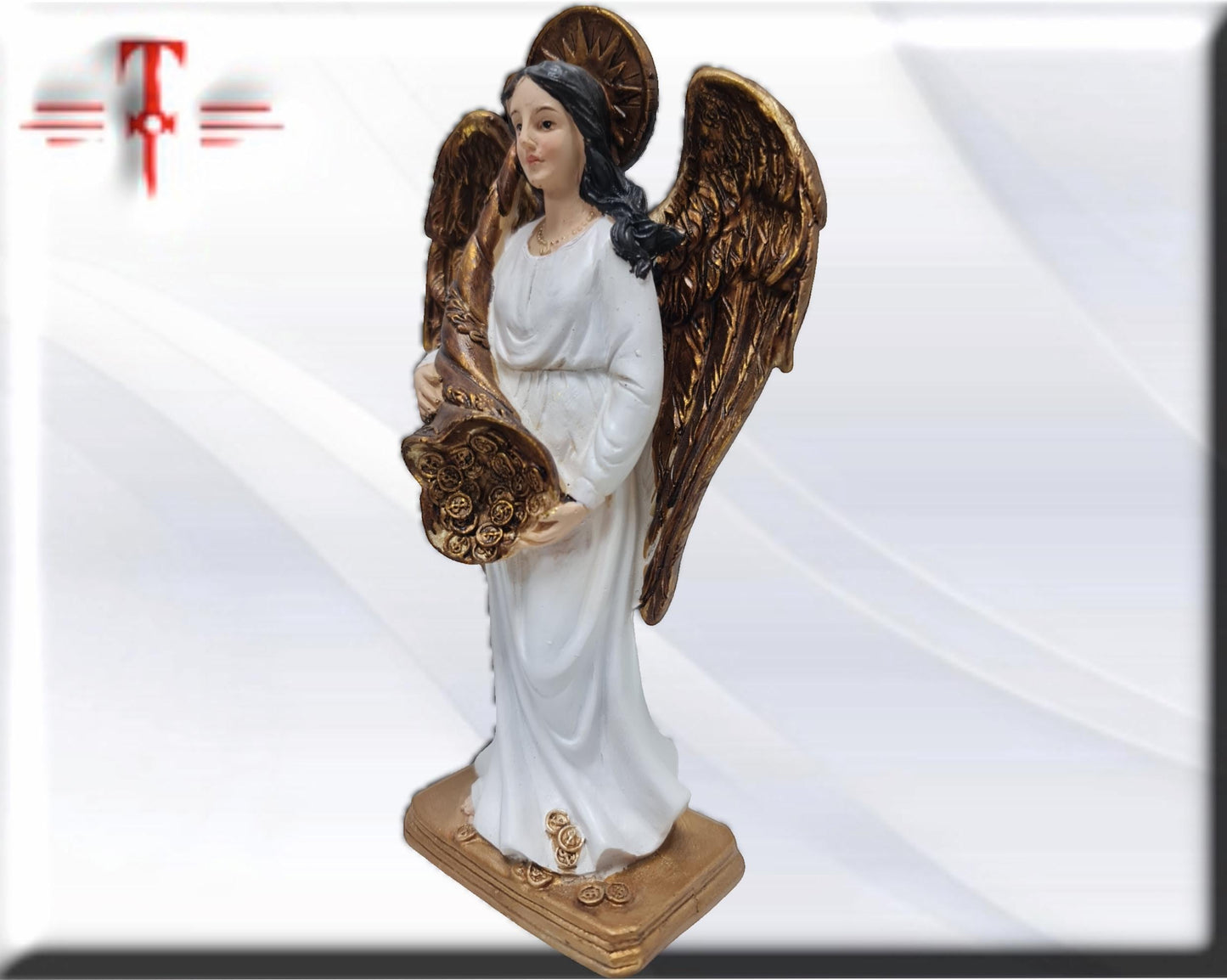 Ángel Diosa de la Fortuna y Abundancia , Santos y Vírgenes católicos , productos Religiosos