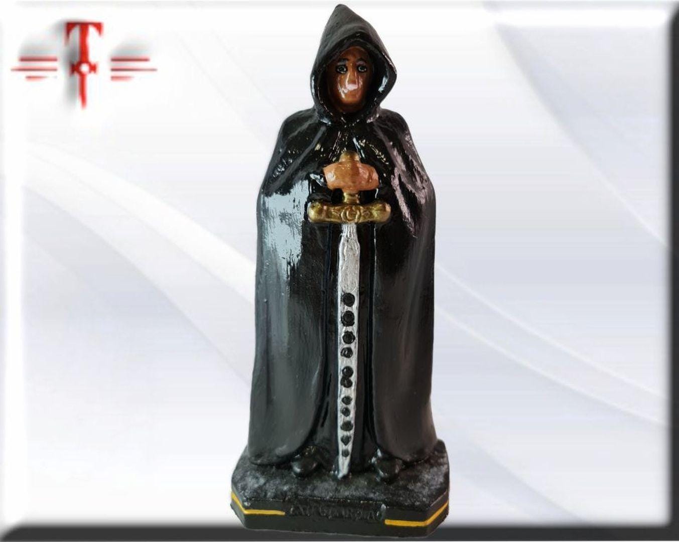 Figura Yeso exu Guardian , Candomble , kimbisa, Umbanda