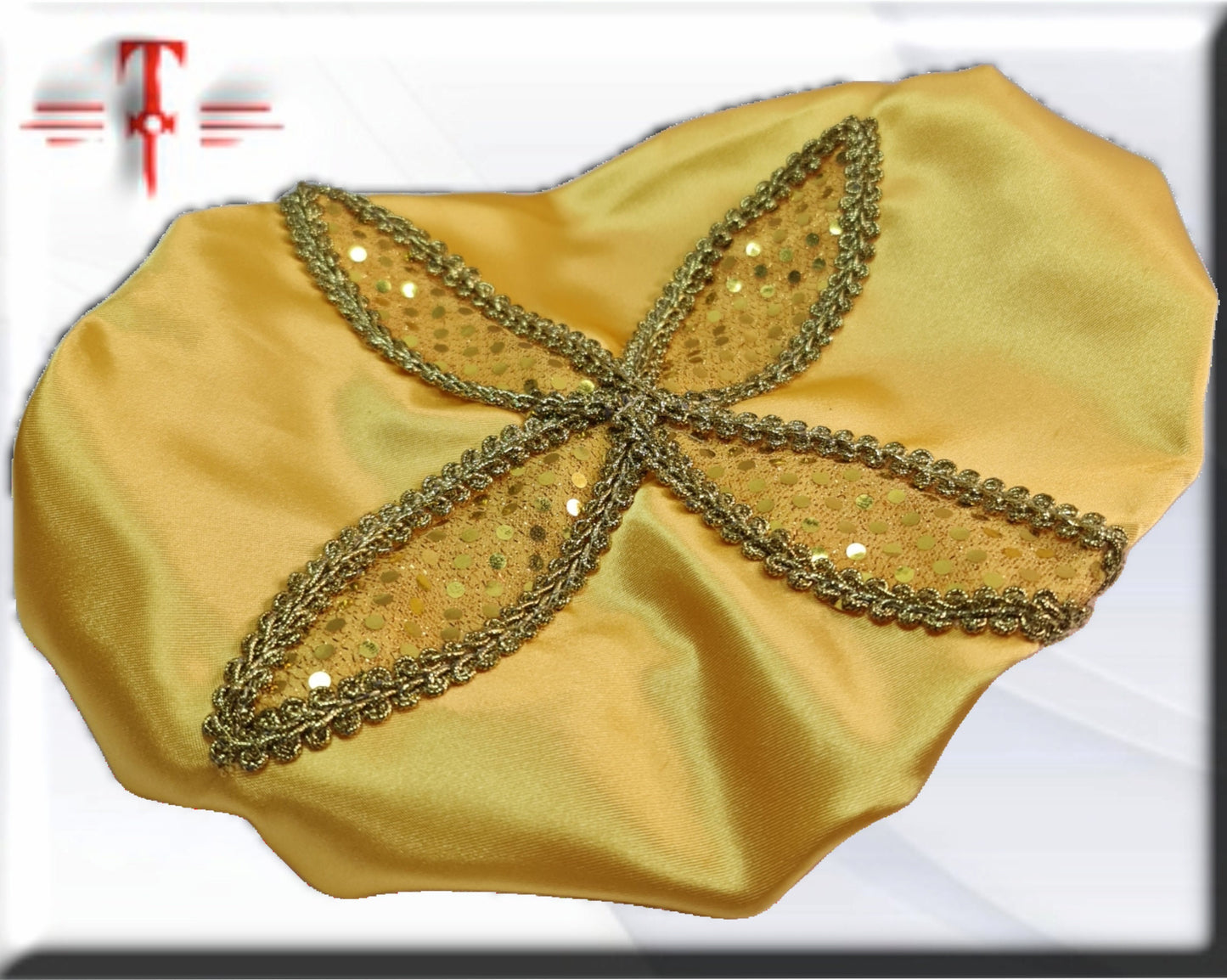 Gorro santería Orisha Oshun , Panteón Yoruba , diosa de las aguas dulces , deidad