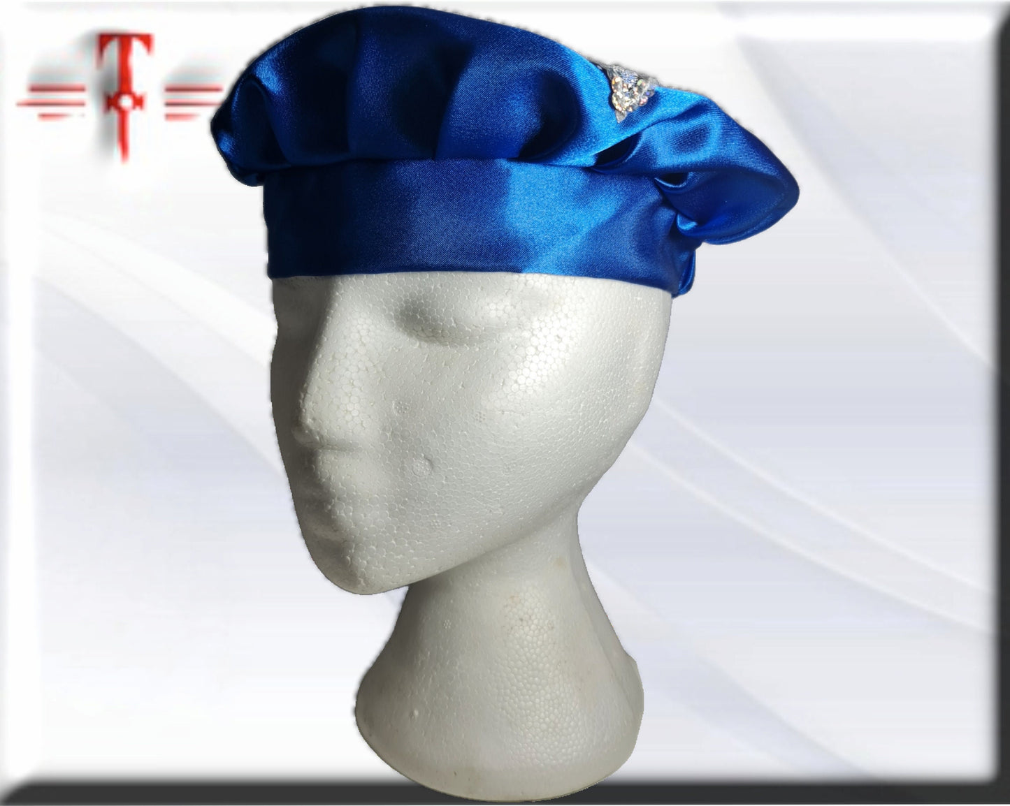 Gorro santeria Orisha Yemayá , ajustable ,