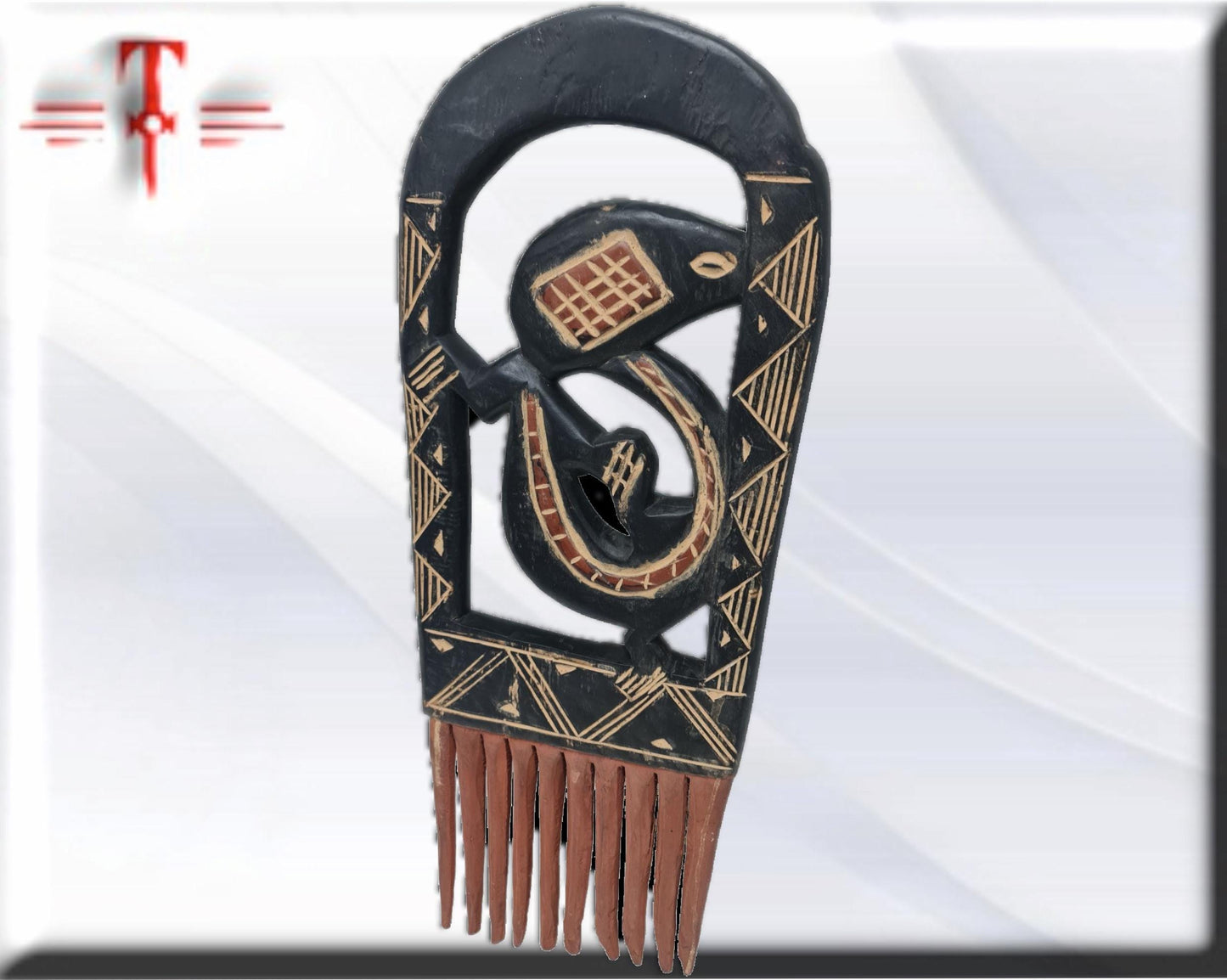 Talla en madera Deco-art arte africano