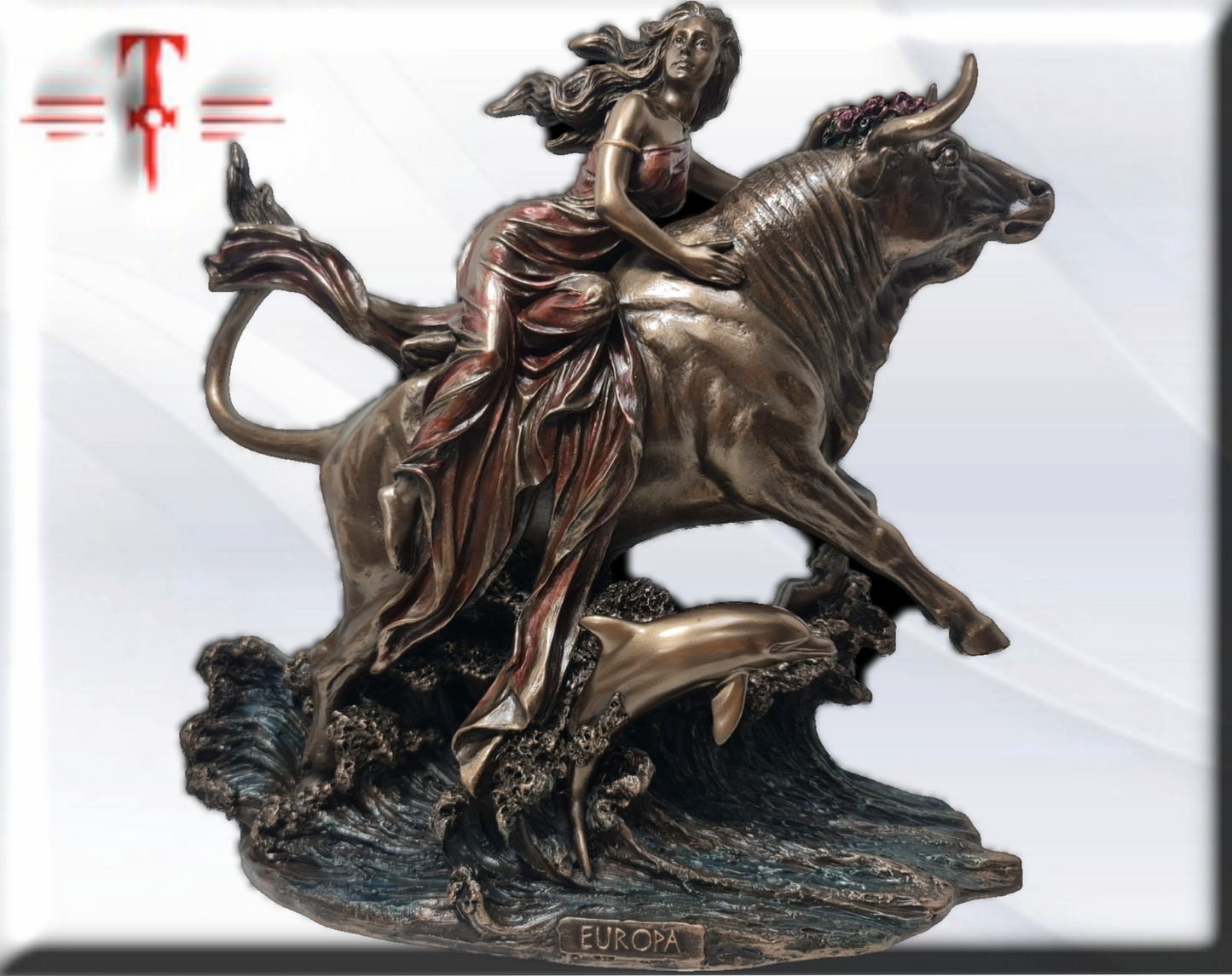 Statue des Gottes Dagda, mythologische Götter, esoterische und religiöse Gegenstände, handbemalt