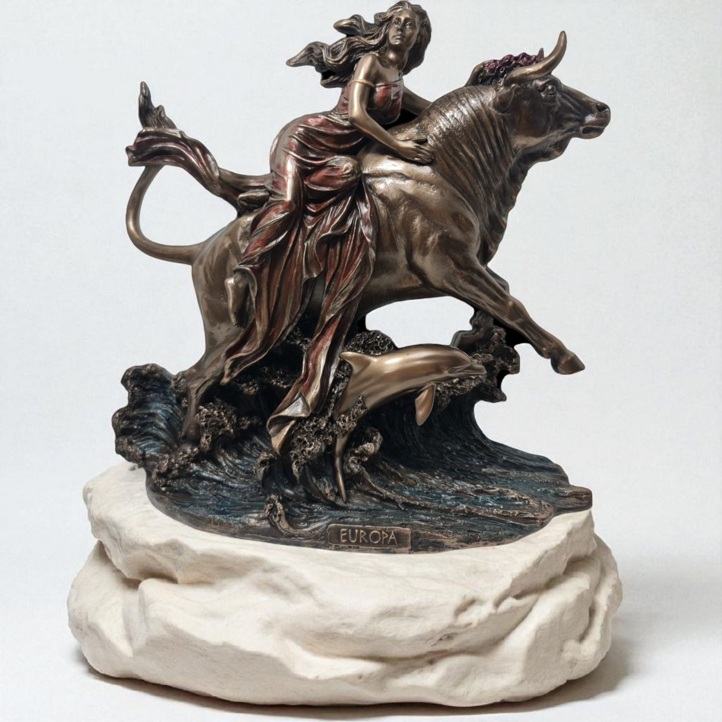 Statue des Gottes Dagda, mythologische Götter, esoterische und religiöse Gegenstände, handbemalt