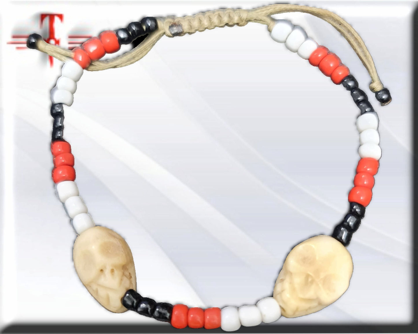 Brazalete Koffi, pulsera de los Eggun , secretos del vodoun Fon de Benin