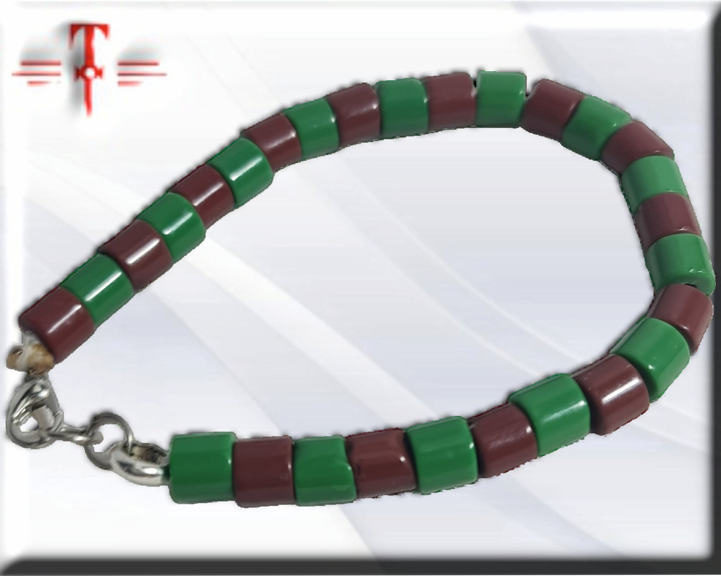 Ildé nigeriano de 6 mm, Ifá ,Babalawo , Yoruba , Nigeria