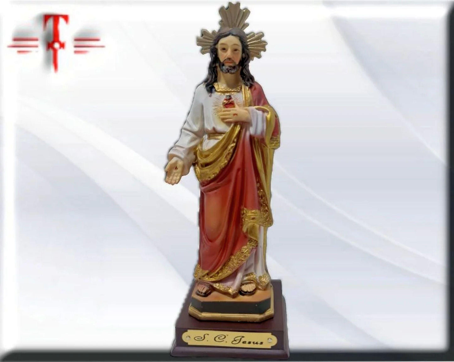 Sagrado corazón de Jesús , virgenes y santos catolicos