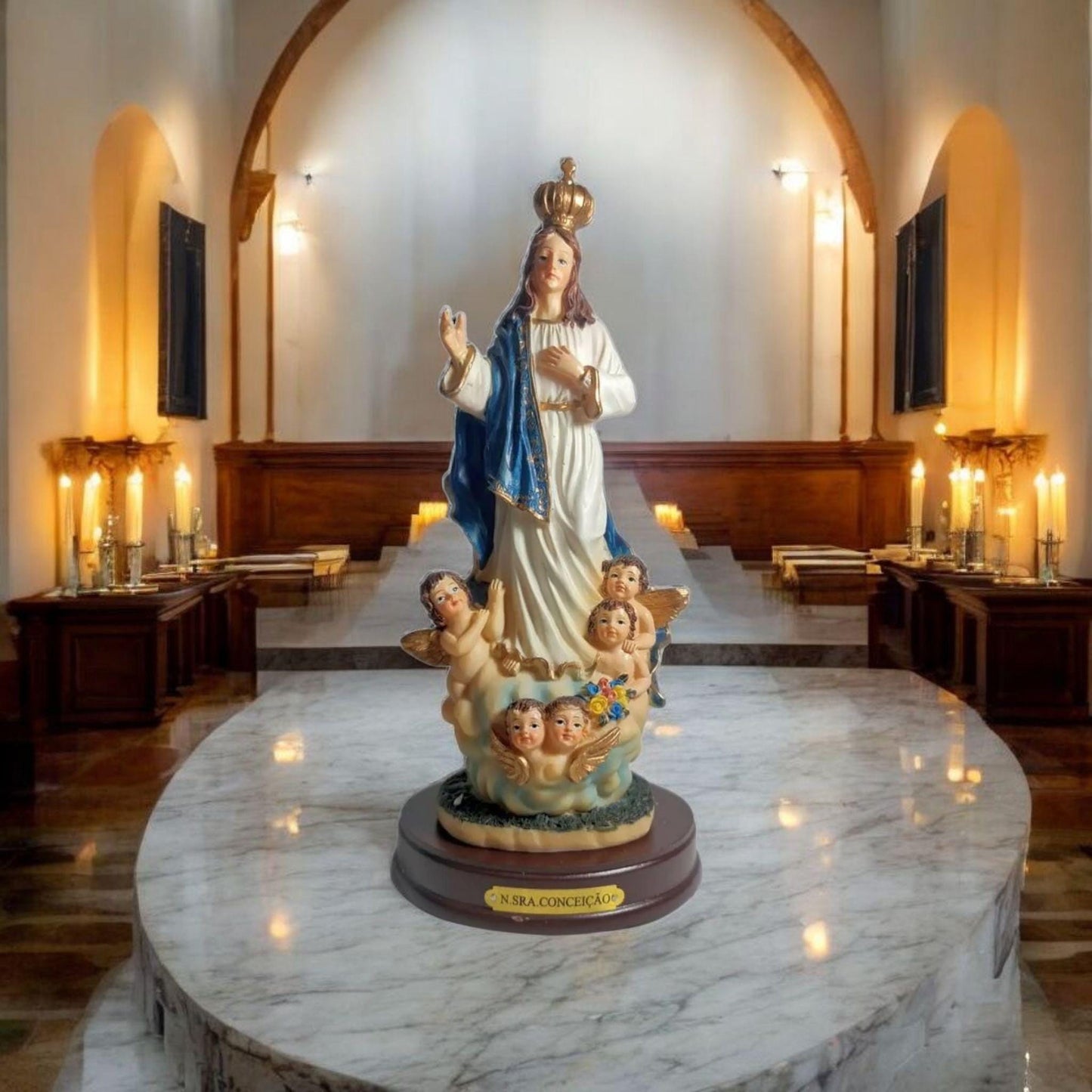 Nuestra Sra de la Concepcion , virgenes y santos catolicos