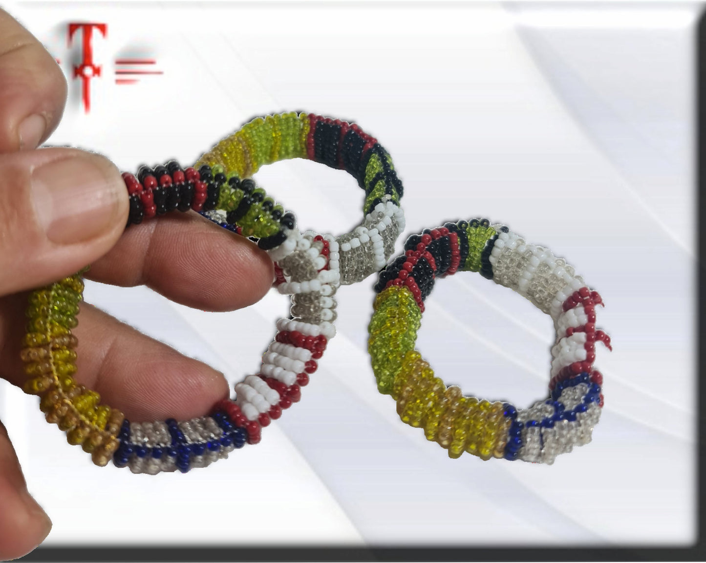 Pulsera elástica de los 7 orishas , Ildés Mazo de las 7 potencias Africanas , Deidades Yorubá , Santería