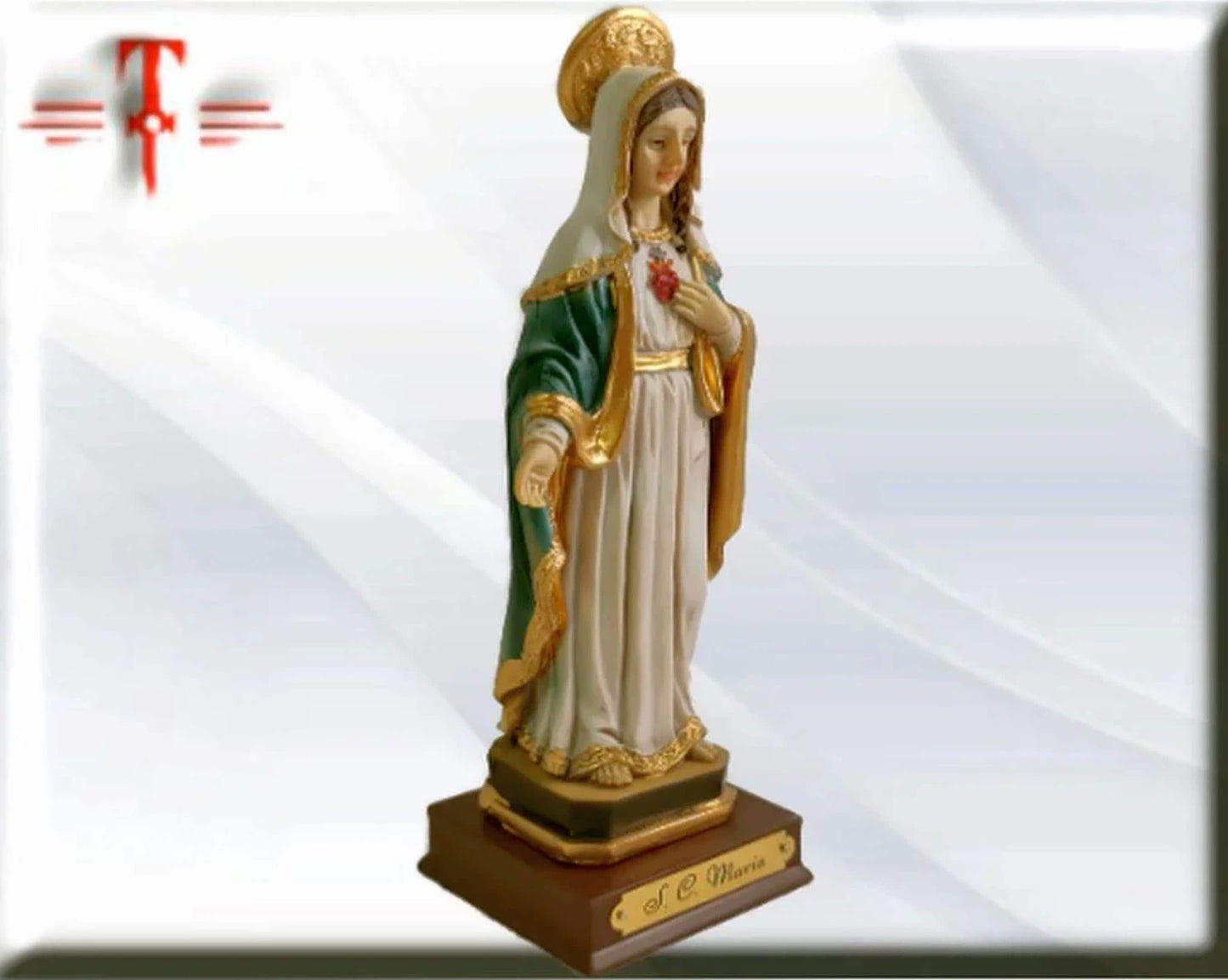 Sagrado corazón de María , virgenes y santos catolicos