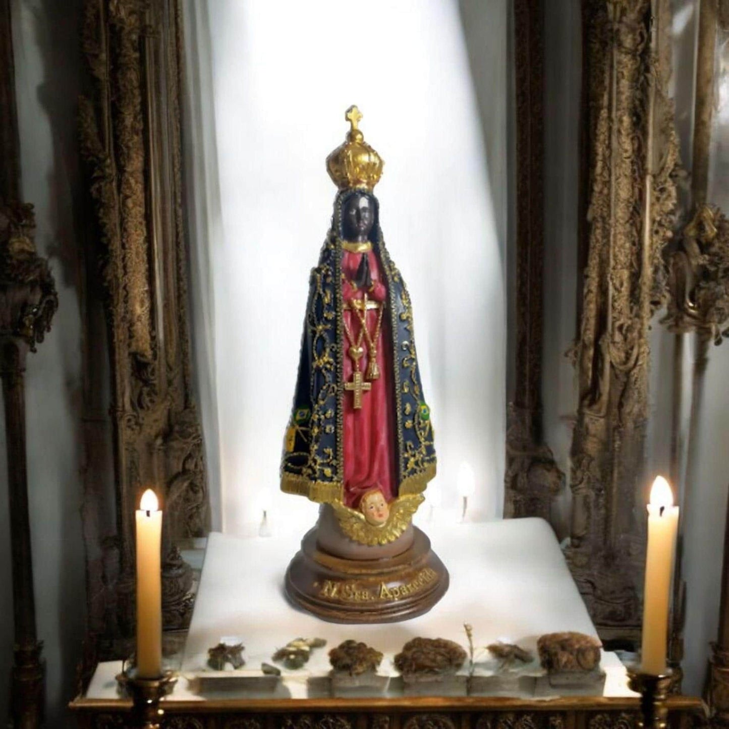 Virgen de la Aparecida . Catholic Saints and Virgins, Religious products,