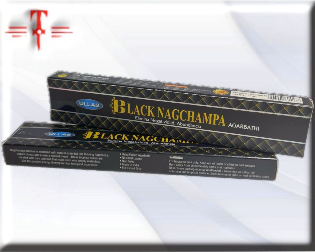 Incienso Black Nagchampa