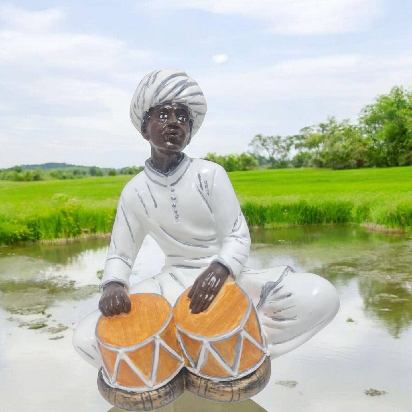 figura de Indio , decoracion mística del hogar