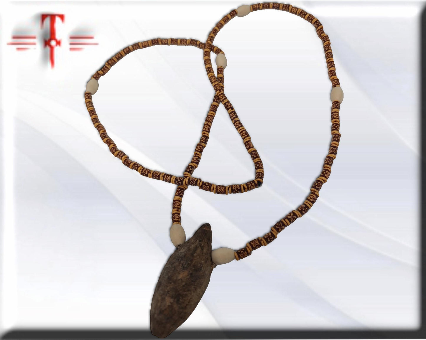 Necklace with seed for protection and luck attraction , secrets of African voodoo