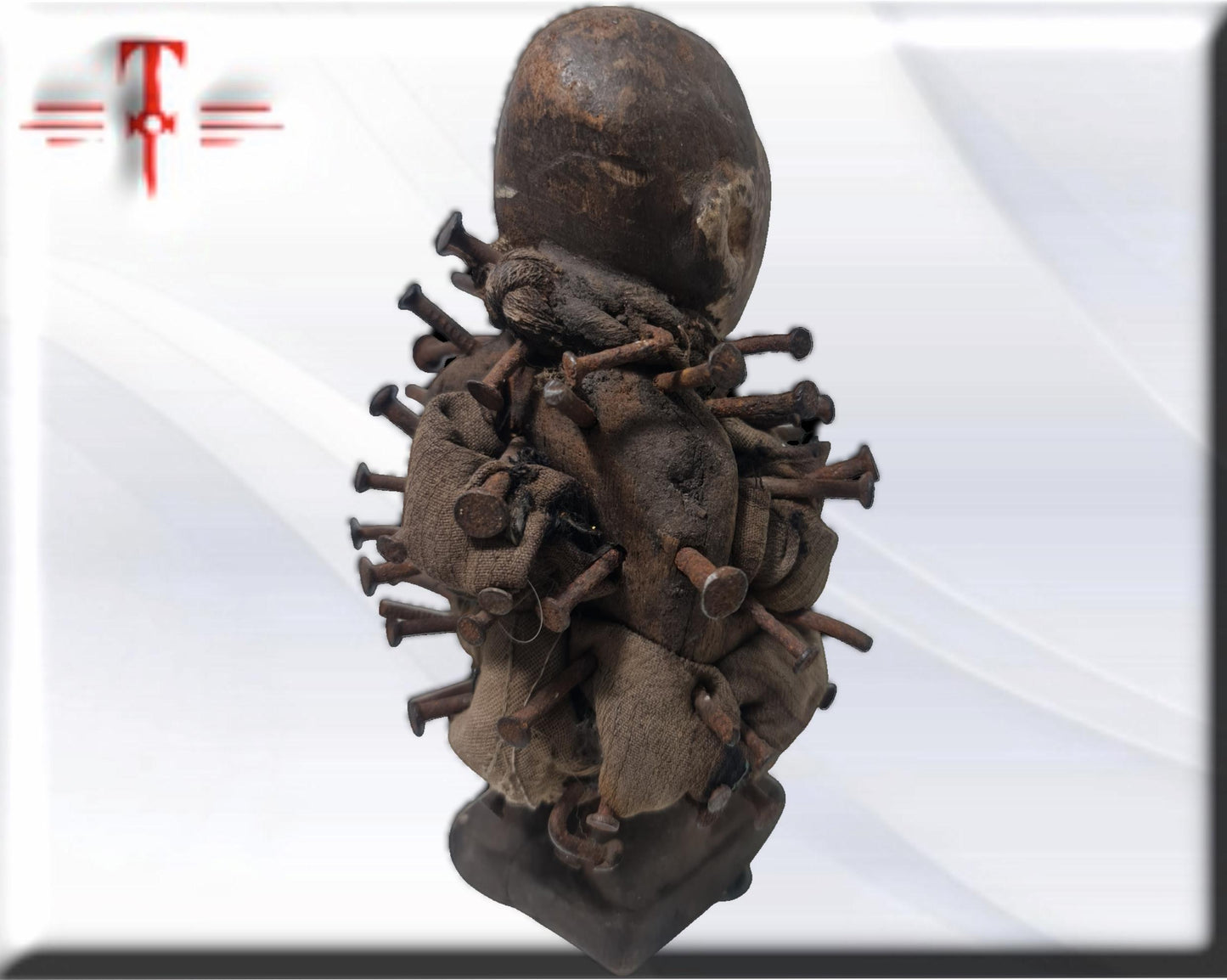 Nkisi Warrior Fetish, Secrets of African Voodoo.